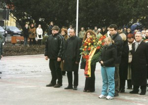 WBG Delegation in Auschwitz 2002